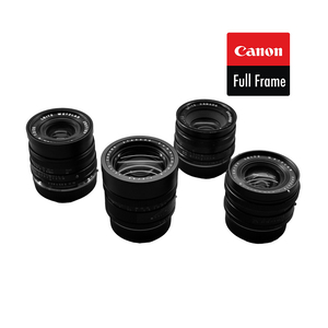 Leica R 19-24-35-50-90-135mm - set 6 obiektywów - Canon EF