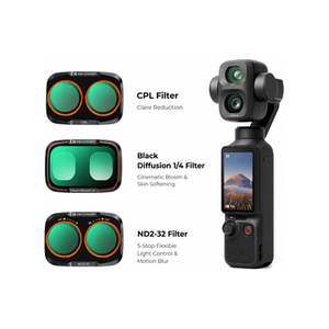 Zestaw filtrów do DJI Osmo Pocket 4P